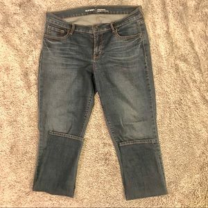 Dark Wash Mid-Rise Skinny Jeans